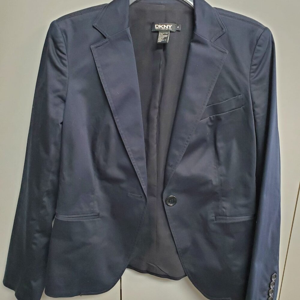 DKNY Cotton Blazer